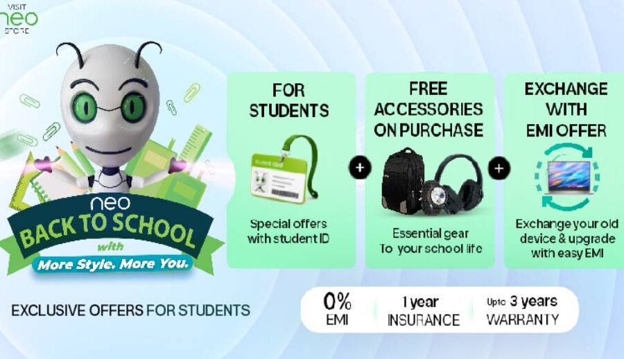 Neo Store launches “Back to School” offer for students 