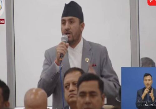 स्मार्ट टेलिकम अनियमिततामा मेरो कुनै संलग्नता छैनः सांसद खरेल