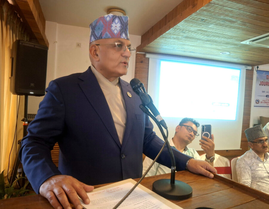 तथ्याङ्कमा आधारित पत्रकारिताले लोकतन्त्रलाई बलियो बनाउँछ : मुख्यमन्त्री पाण्डे