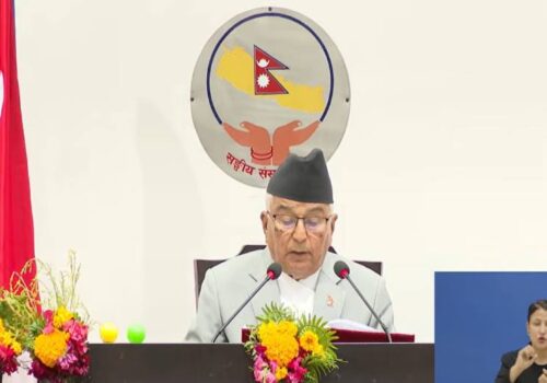 नीति तथा कार्यक्रम २०८३/८४: सबै आर्थिक कारोबारलाई डिजिटल प्लेटफर्ममा आवद्ध गरी नगदरहित बनाइने