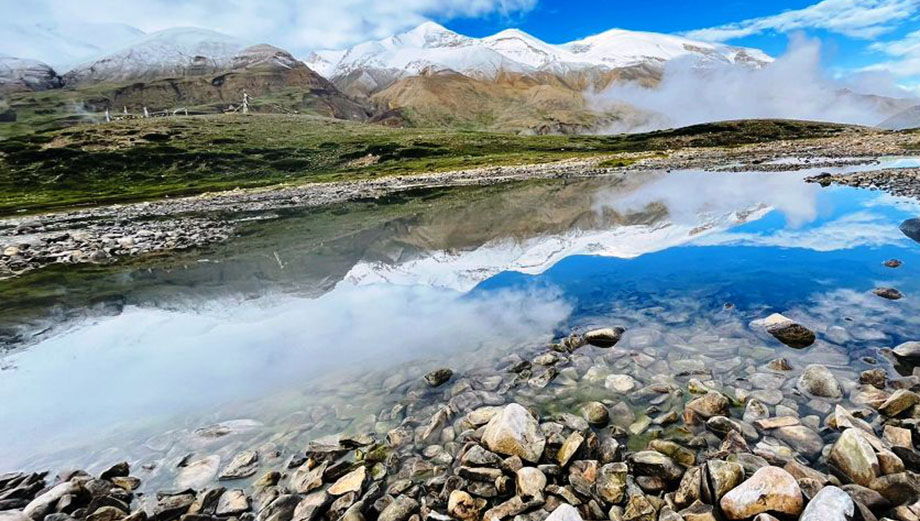 दामोदरकुण्ड पदमार्गमा सञ्चारको सुविधा नहुँदा तीर्थयात्रीलाई समस्या