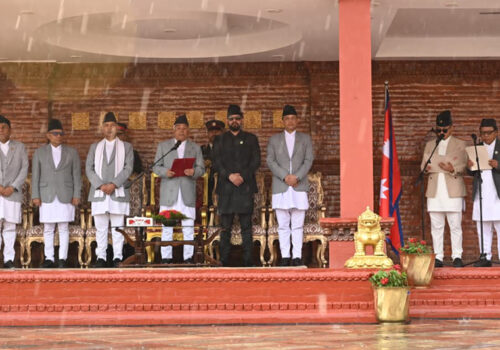विज्ञान, प्रविधि तथा नवप्रवर्तन मन्त्रीमा महावीर पुन नियुक्त, गृह मन्त्रीमा सुधन गुरुङ नियुक्त