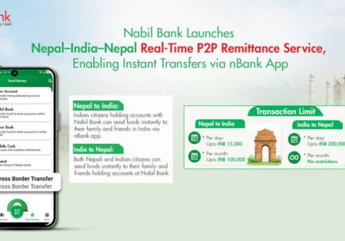 Nabil Bank launched Nepal–India–Nepal Cross-Border P2P remittance service