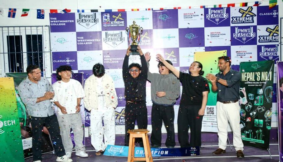 टीटुके बन्यो पब्जी मोबाइल वेस्टमिन्स्टर शो डाउन सिजन ३ को च्याम्पियन