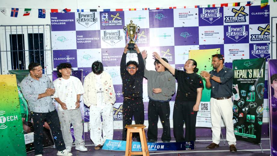 टीटुके बन्यो पब्जी मोबाइल वेस्टमिन्स्टर शो डाउन सिजन ३ को च्याम्पियन