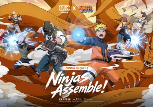 PUBG Mobile and Naruto Shippuden announces partnership with coming Version 4.5