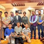 एआई फर गुड ग्लोबल समिटमा भाग लिने नेपाली विद्यार्थी टोलीद्वारा सञ्चारमन्त्रीसँग भेट