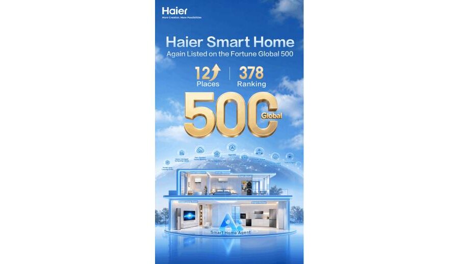 Haier Smart Home climbs 12 spots to No. 378 on the 2026 Fortune Global 500