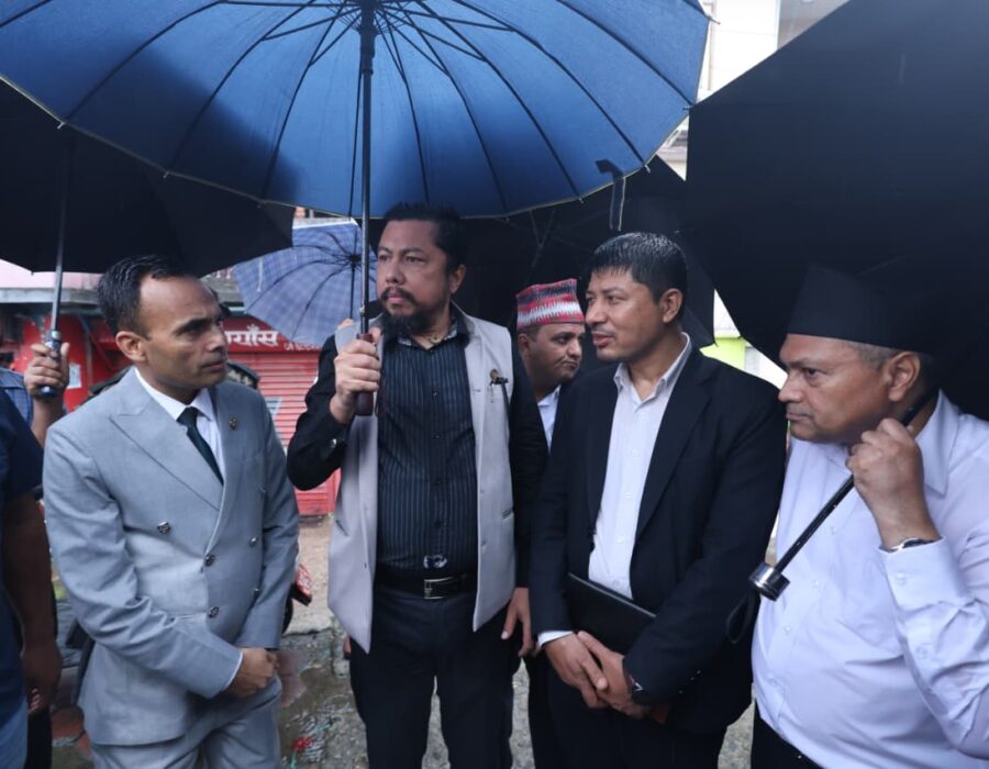 अव्यवस्थित तार हटाउने कार्यको प्रगतिबारे दुई मन्त्रीको संयुक्त अनुगमन, समयसीमाभित्र काम नसक्ने निकायलाई कारबाही गरिने
