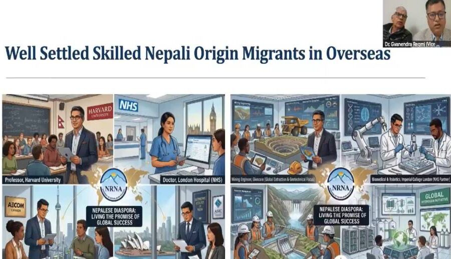 ज्ञान, सीप र प्रविधि हस्तान्तरणमार्फत नेपालको विकासमा टेवा पुर्‍याउने एनआरएनएको प्रतिबद्धता