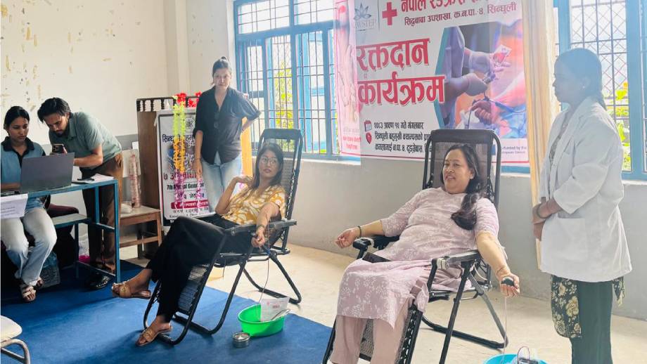 सिन्धुली बहुमुखी क्याम्पसका विद्यार्थीले सञ्चालनमा ल्याए ‘रक्तसेवा डटकम’