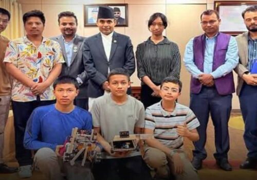 Nepal’s National Robotics teams depart for Geneva 