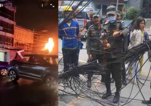 इन्टरनेटको तार काटिएपछि थापाथली क्षेत्रका बैंकलगायत सबै सेवा ठप्प