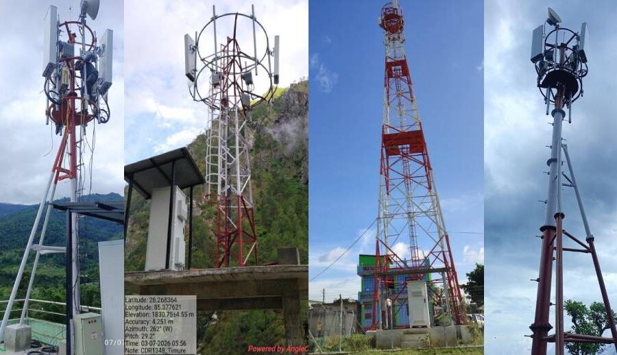 नेपाल टेलिकमद्वारा हुम्ला, नुवाकोट, रसुवा र बाराका दुर्गम तथा सीमावर्ती क्षेत्रमा टुजी र फोरजी सेवा विस्तार