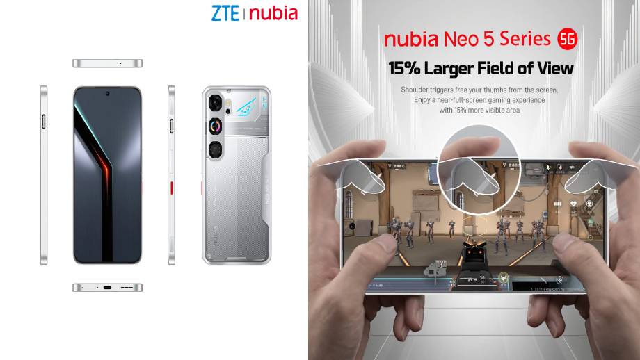 ZTE launches nubia Neo 5 GT 5G in Nepal