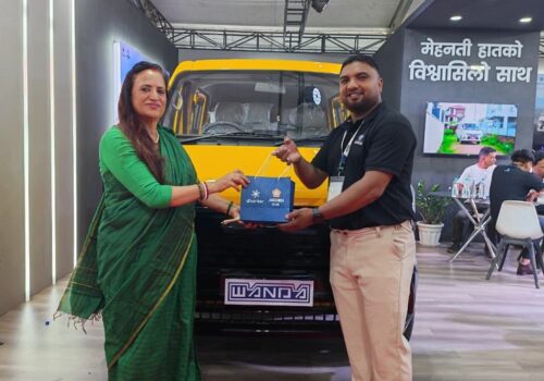 चेरी वान्डाका ईभी भ्यान, बिना धितो हायर पर्चेज सुविधासहित नाइमा एक्स्पोमा