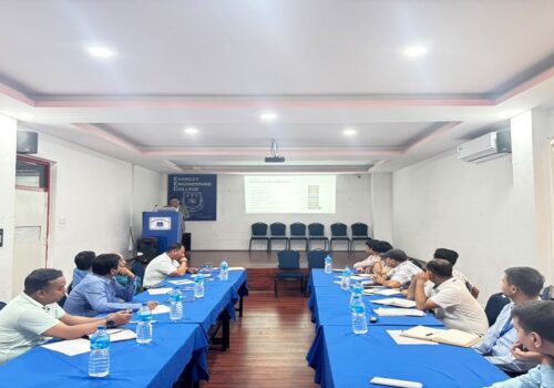 एभरेष्ट इन्जिनियरिङ कलेजमा अन्तर्राष्ट्रिय सम्मेलनको तयारी बैठक सुरु