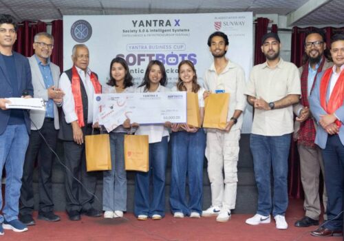 इन्नोभिजनको ‘विपद् साथी’ले जित्यो यन्त्र बिजनेस कप ह्याकाथनको उपाधि