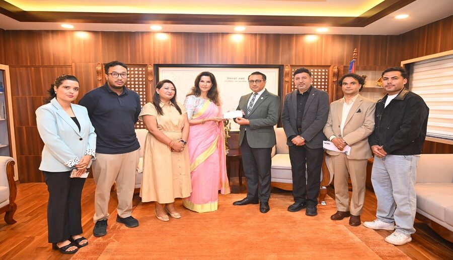 नाइमाद्वारा बाढीबाट प्रभावितलाई ५० लाख सहयोग प्रदान