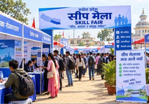 इटहरीमा सीप तथा रोजगार मेला आयोजना हुँदै