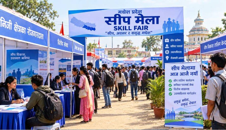 इटहरीमा सीप तथा रोजगार मेला आयोजना हुँदै