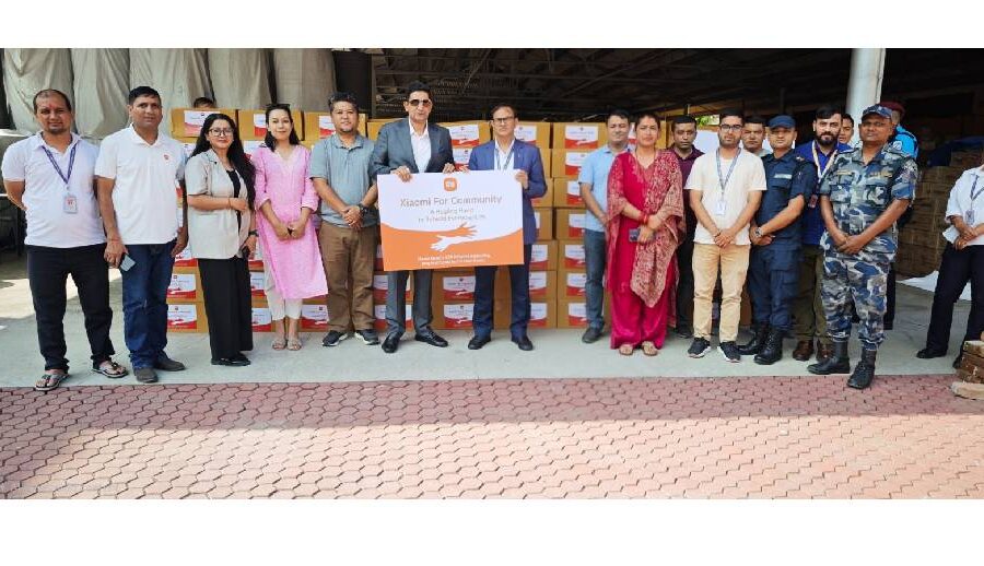 Xiaomi Nepal provides essential household relief sets to flood-affected families