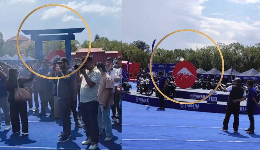 भुकुटीमण्डपमा आयोजित यामाहाको ब्लू फेस्टमा राखिएको क्रसबार पोल ढल्दा एक जना गम्भीर घाइते