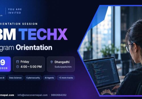 IBM TechX Teachers Orientation in Dhangadhi