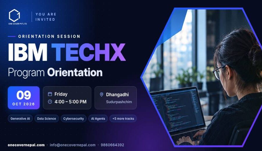 IBM TechX Teachers Orientation in Dhangadhi
