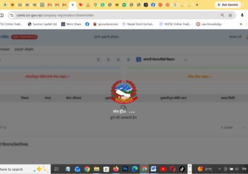 अन्तिम समयमा सर्भर क्य्रास: कम्पनी रजिष्ट्रार कार्यालयको चरम लापरबाहीले हजारौँ व्यवसायी मारमा